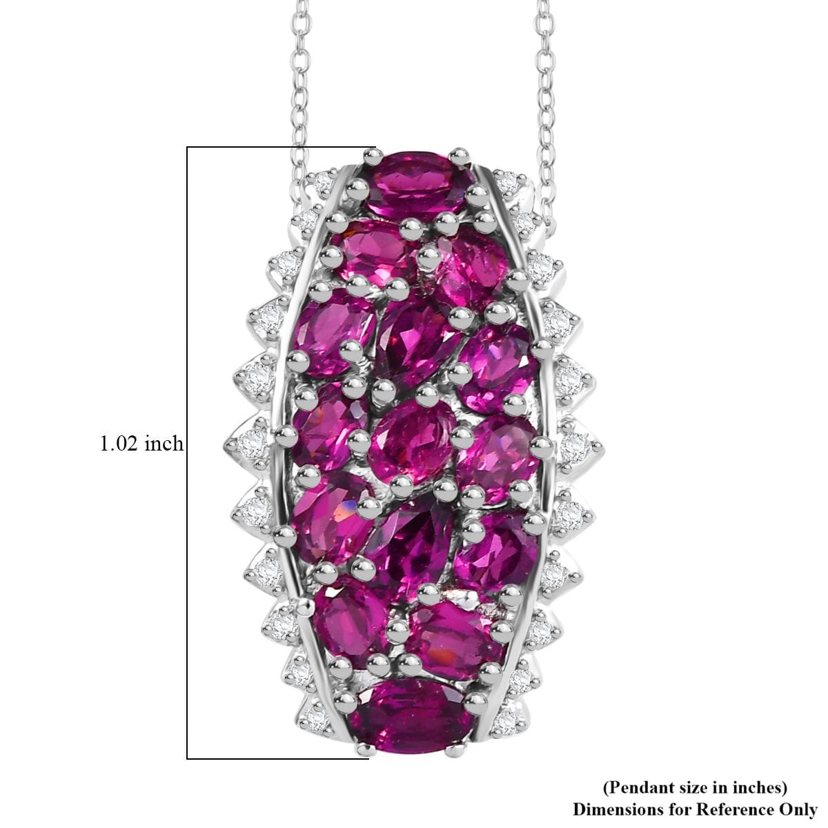 White Zircon Necklace โ Clear the Path to Your Best Self