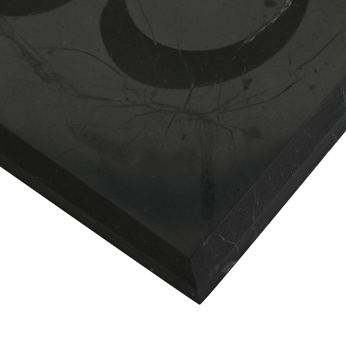 Shungite Om Sacred Square Tile