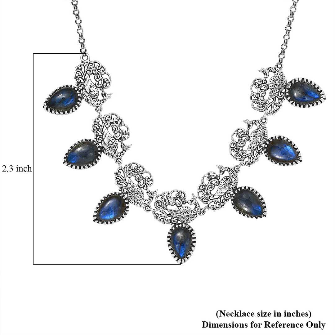 Malagasy Labradorite Regal Necklace