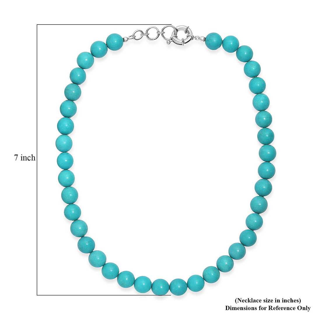 Blue Howlite Bead Necklace – Calm You Can Wear