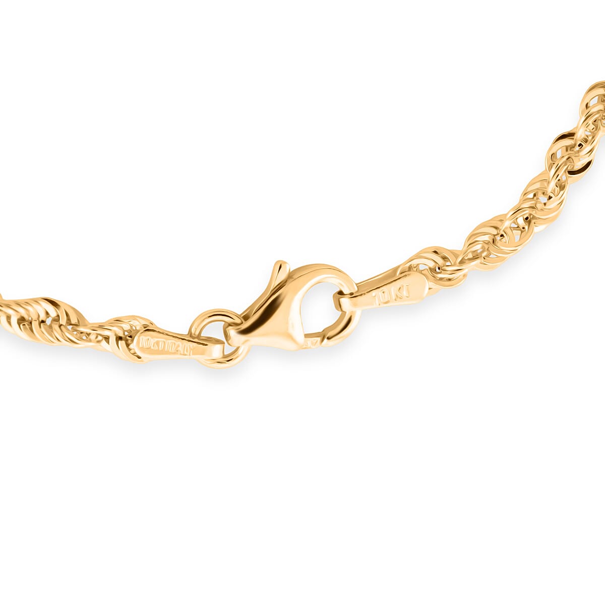 10K Yellow Gold Royal Rope Bracelet – A Statement of Strength and Style