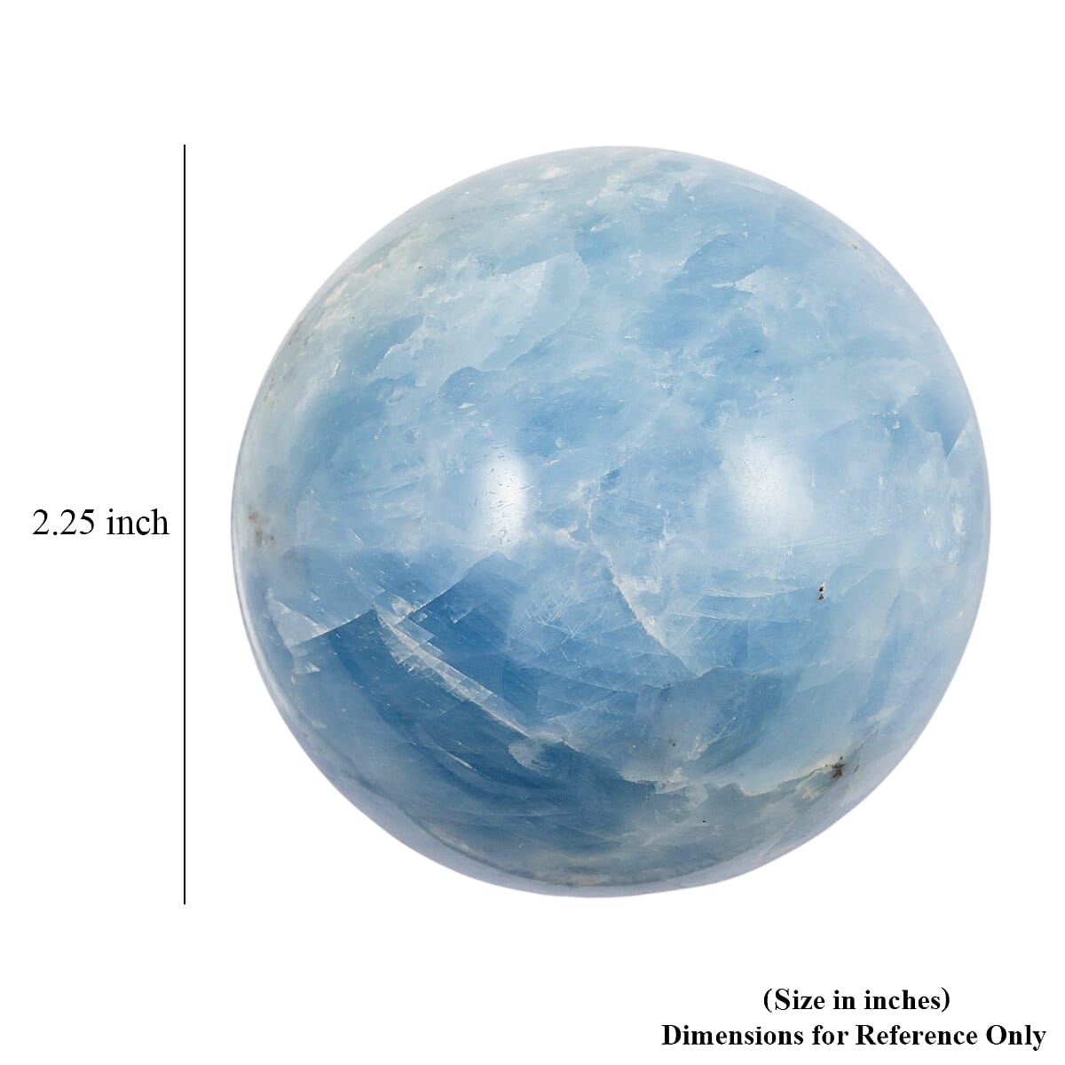 Calcite Blue Sphere – Serene Calm and Tranquility