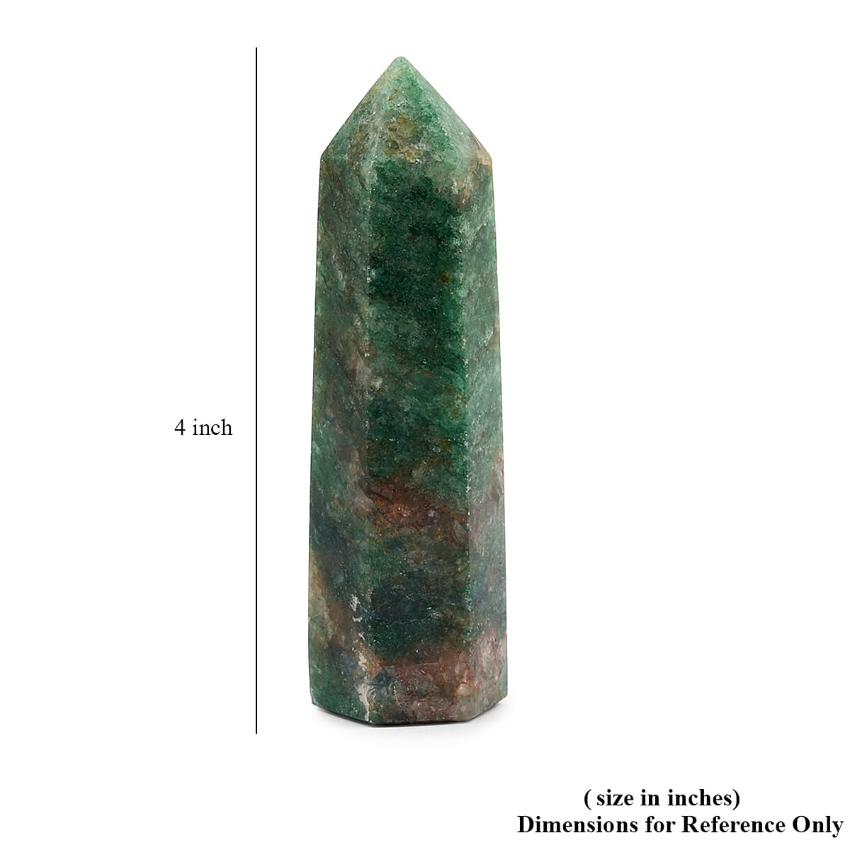 Fuchsite Prism Tower – Natural Elegance and Calming Energy