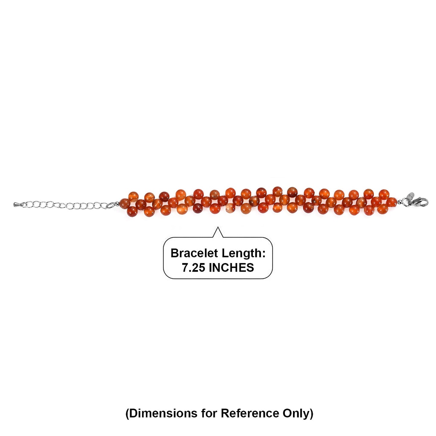 EverTrue Carnelian Beaded Bracelet