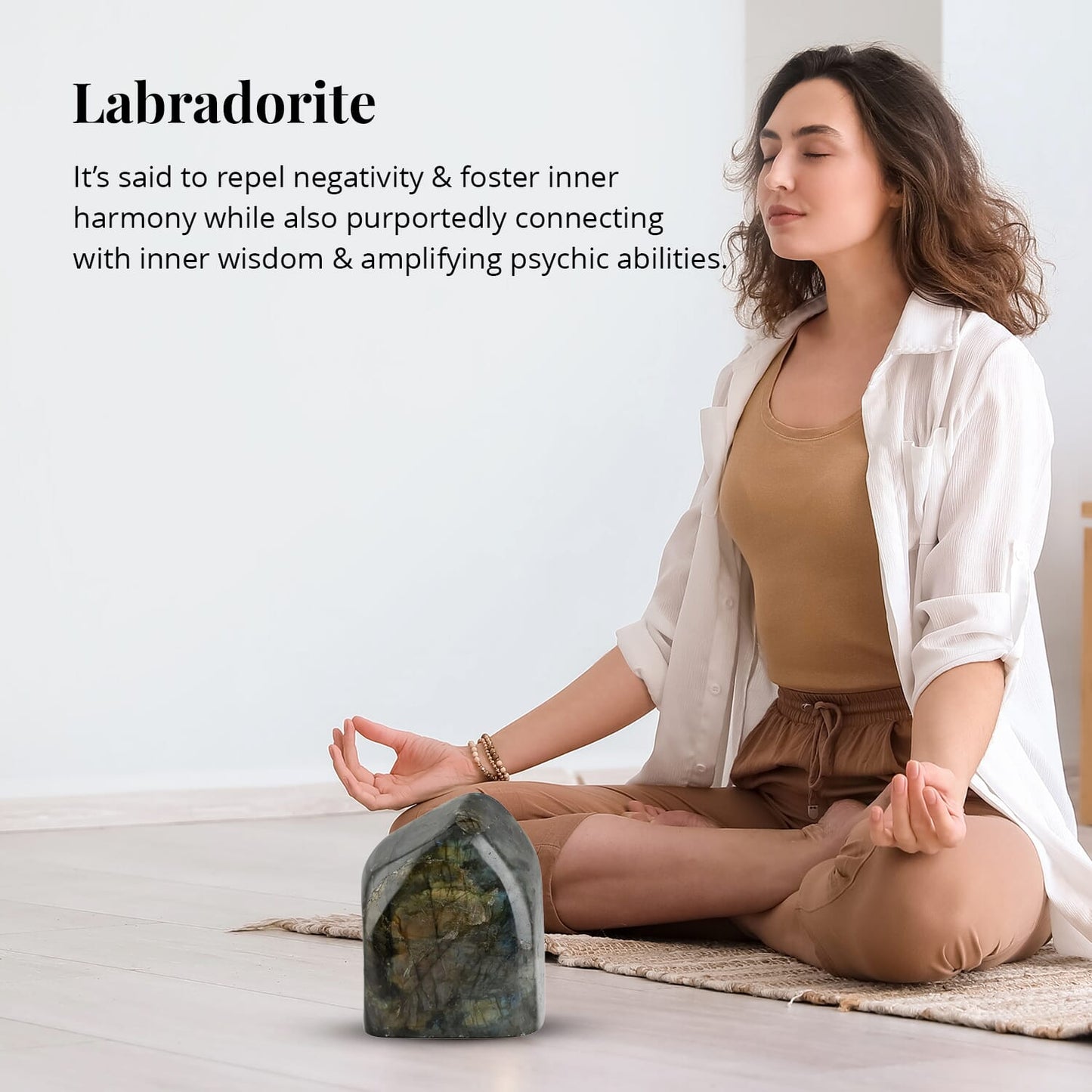 Labradorite Free Form – A Stunning Display of Color and Energy