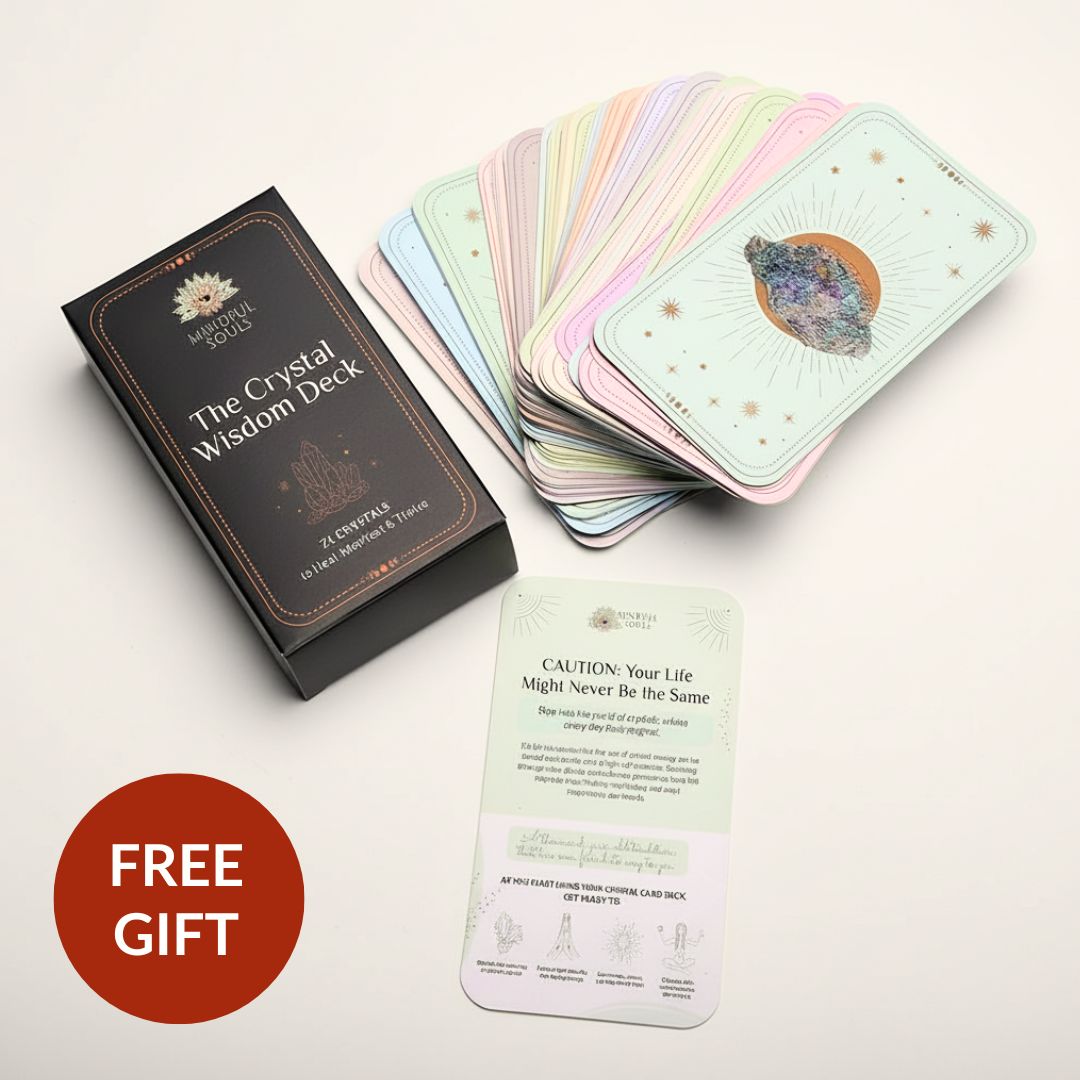 The Complete Crystal Bundle: 1kg Gemstones +FREE Crystal Wisdom Deck Deck