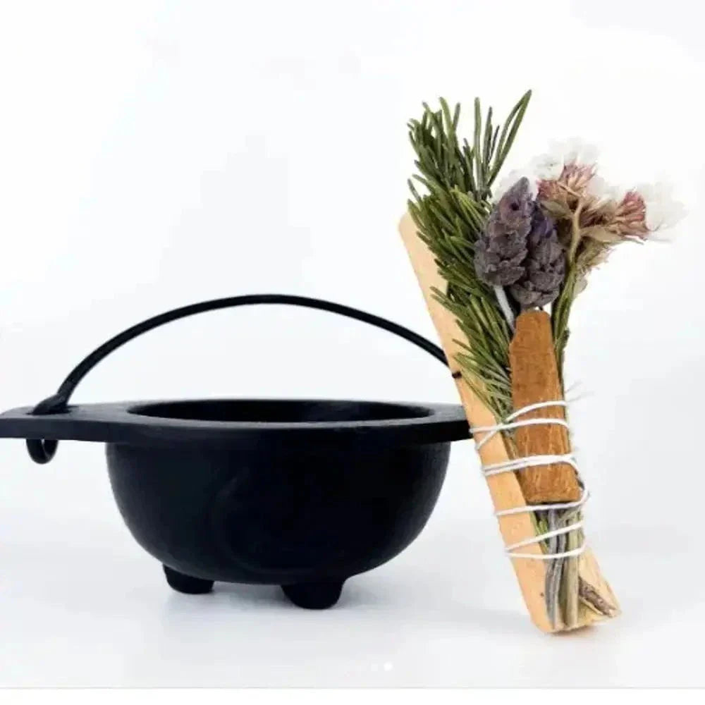 Cast Iron Cauldron – Where Rituals Spark to Life