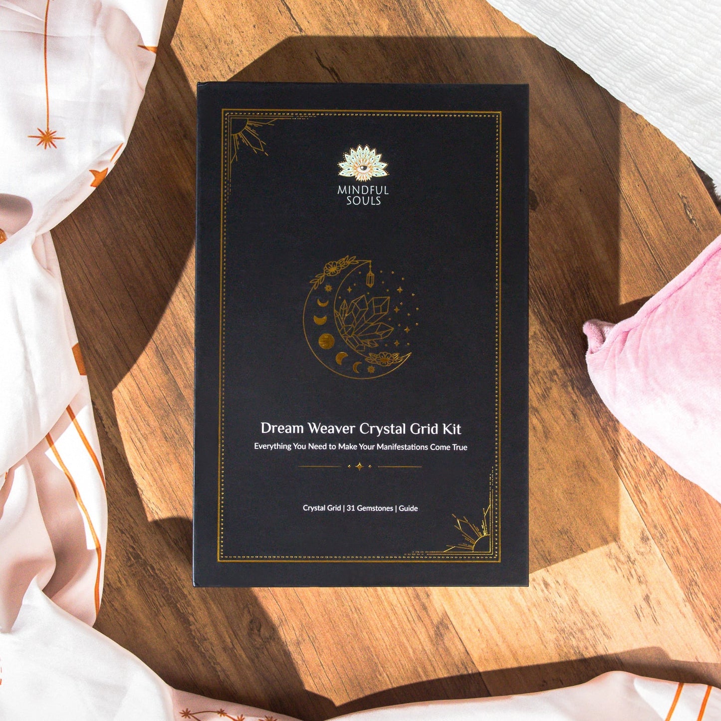 Mystical Manifestation Crystal Grid Kit: Unlock the Power of Witchy Spells