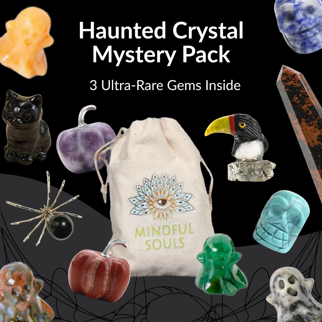 Haunted Crystal Mystery Pack – 3 Ultra-Rare Gems Inside