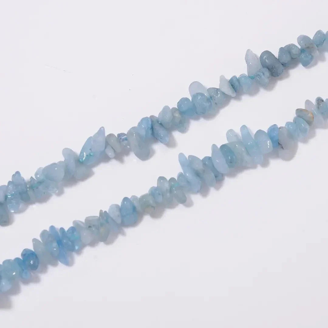 Aquamarine Chips Necklace β A Calm Harbor to Soothe the Soul
