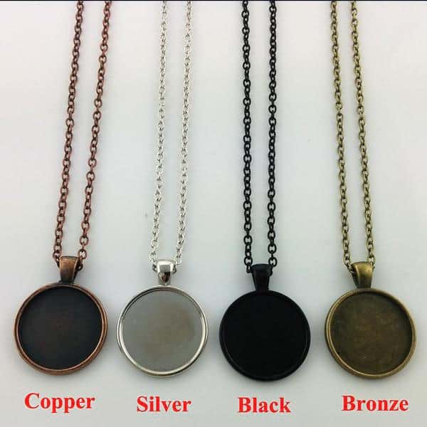 Glowing Full Moon Necklace