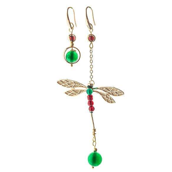 Vintage Dragonfly Earrings