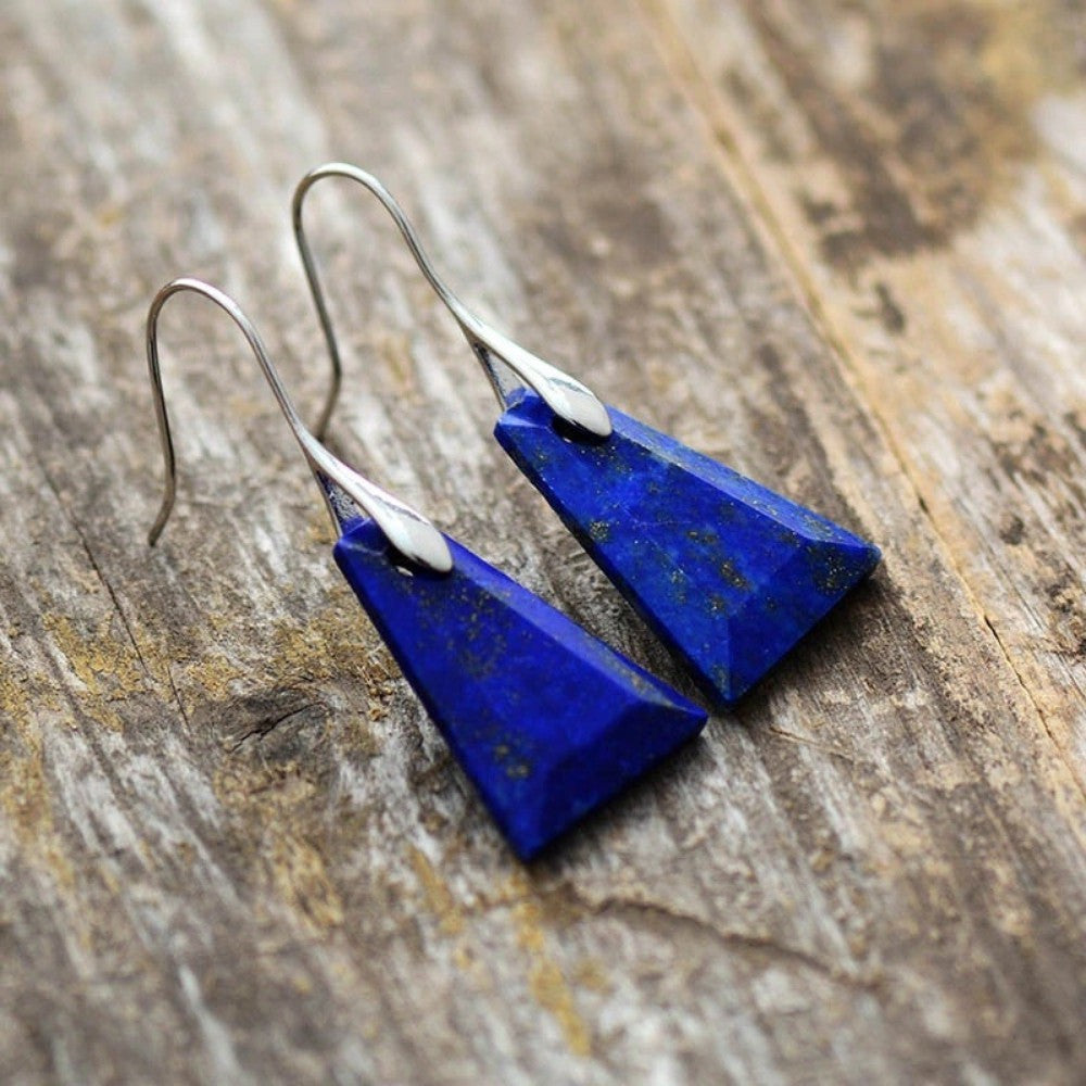 Graceful Lapis Lazuli Earrings