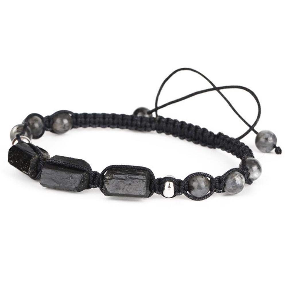 Natural Black Tourmaline Protection Bracelet
