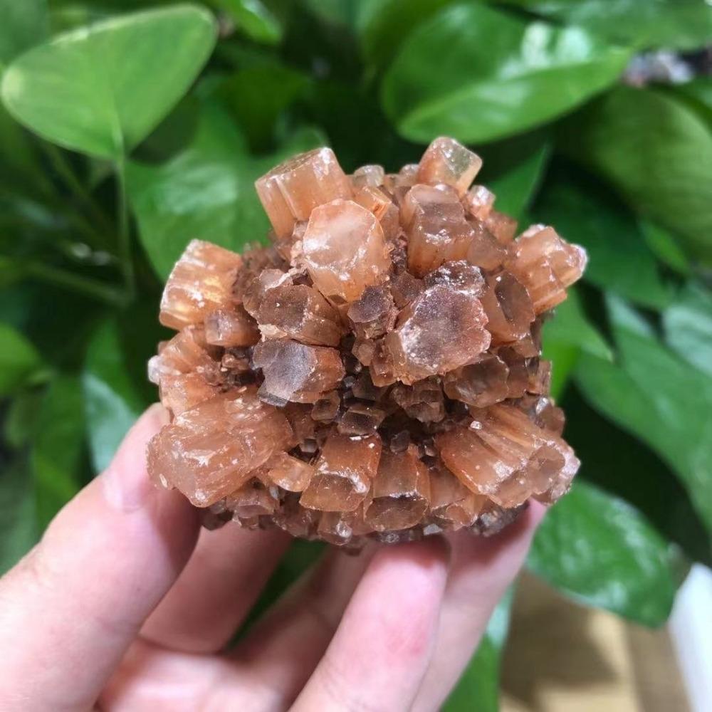 Red Aragonite Crystal Stone