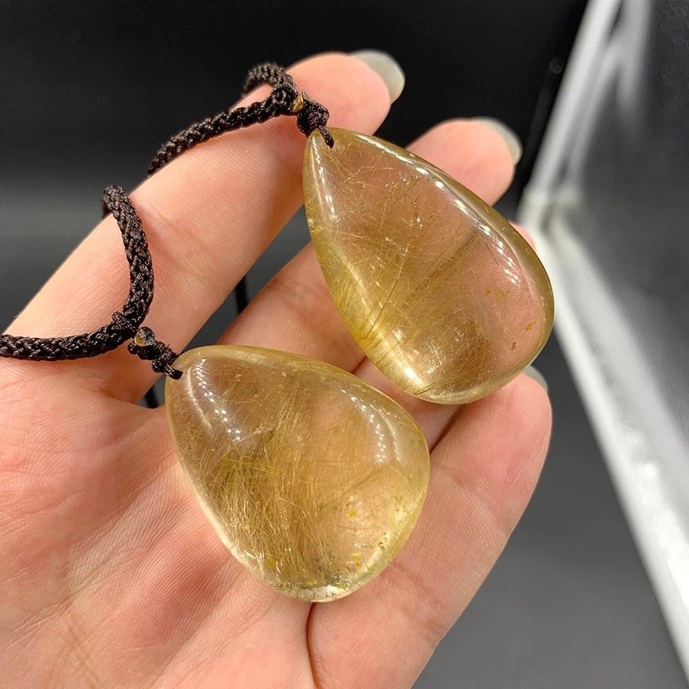 Sun-kissed Citrine Crystal Necklace