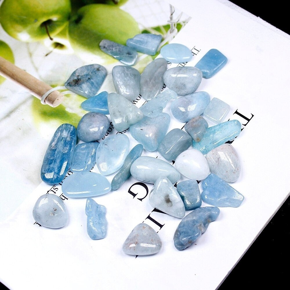 Natural Polished Aquamarine Stones