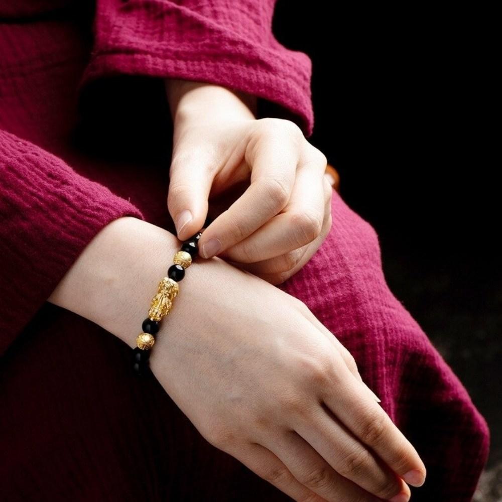 Feng Shui Black Obsidian Bracelet