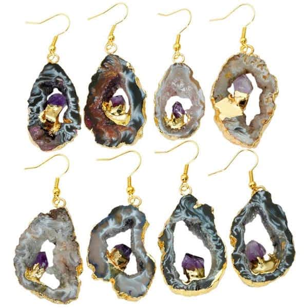 Amethyst Dangle Earrings