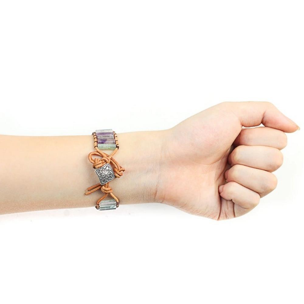 Gentle Spirit Fluorite Crystal Bracelet