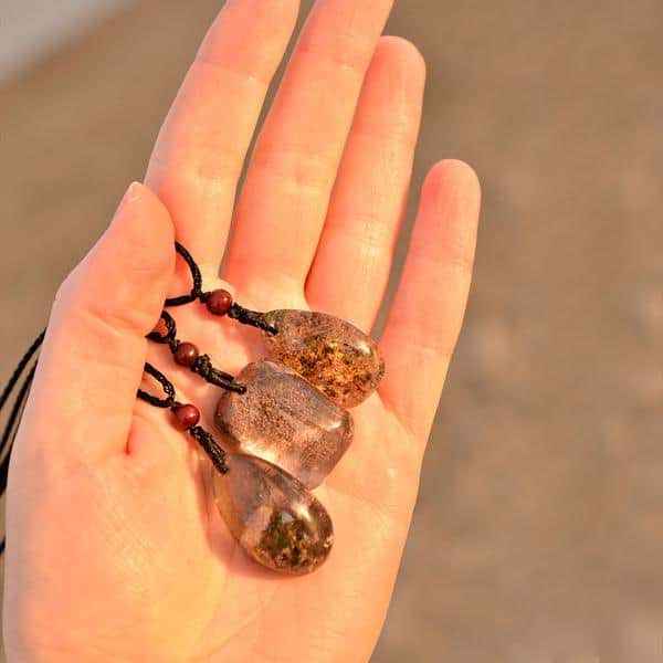 Nature Phantom Quartz Necklace