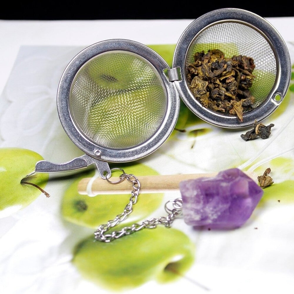 Uplifting Crystal Tea Strainer