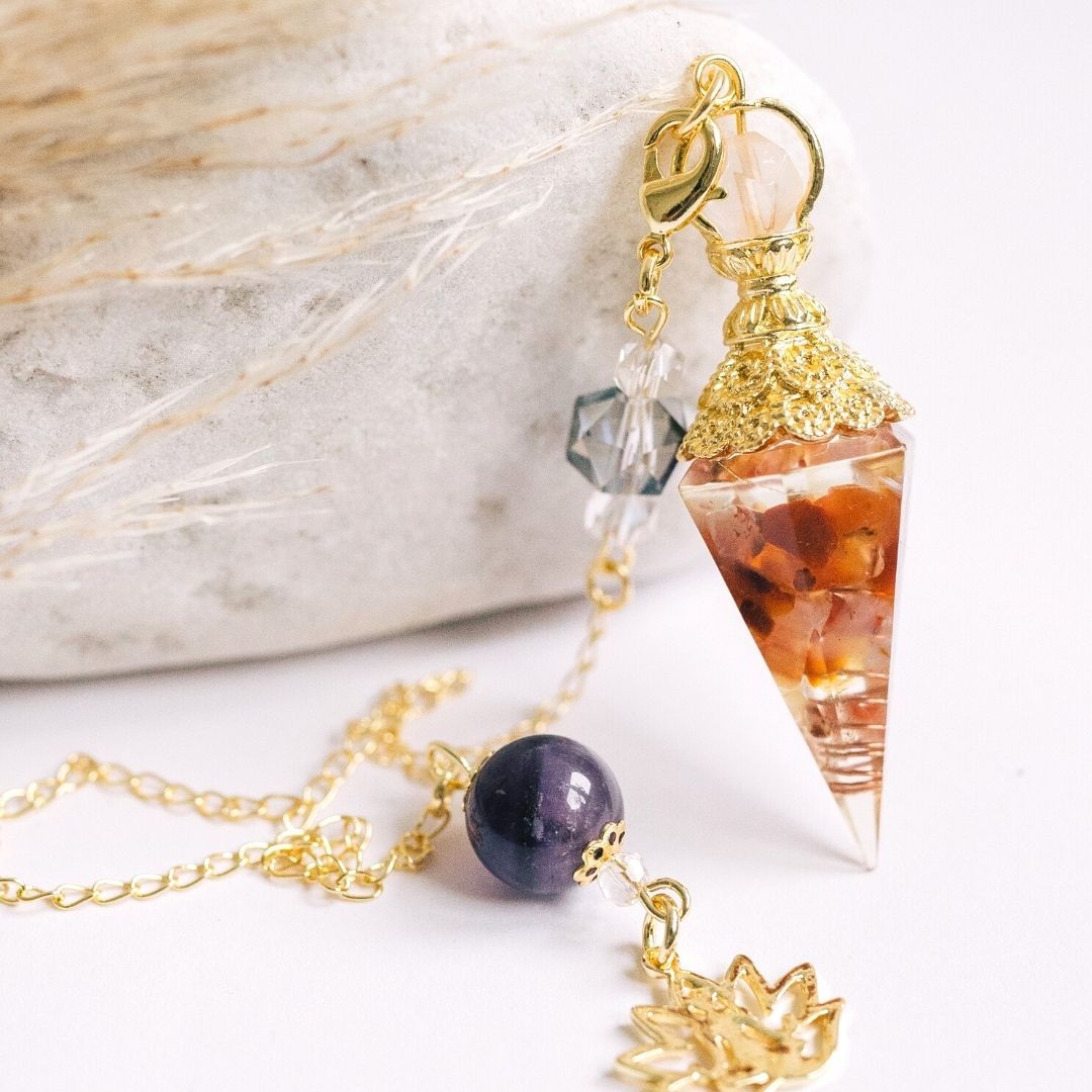 Gold Chakra Pendulum