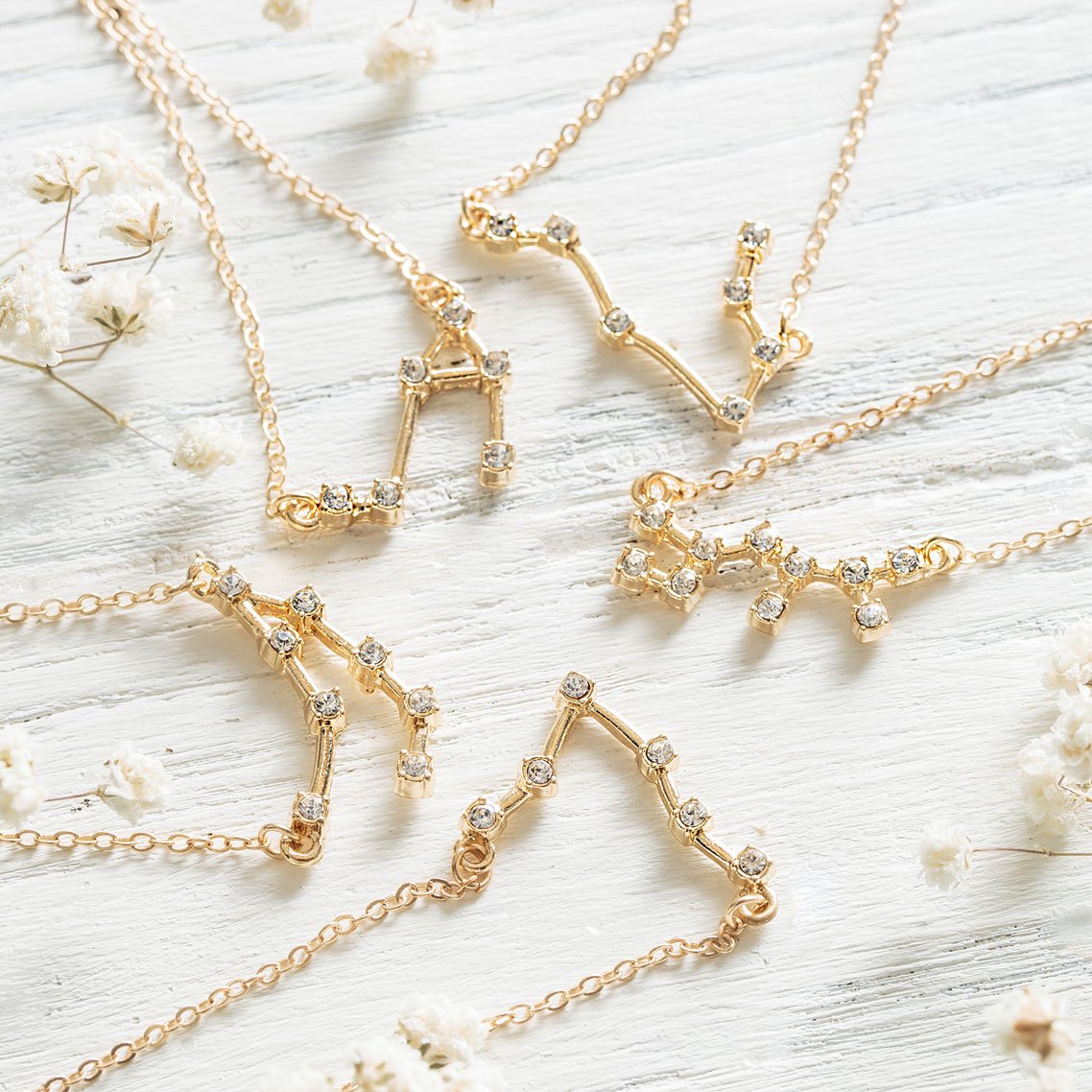 Zodiac hot sale constellation necklace