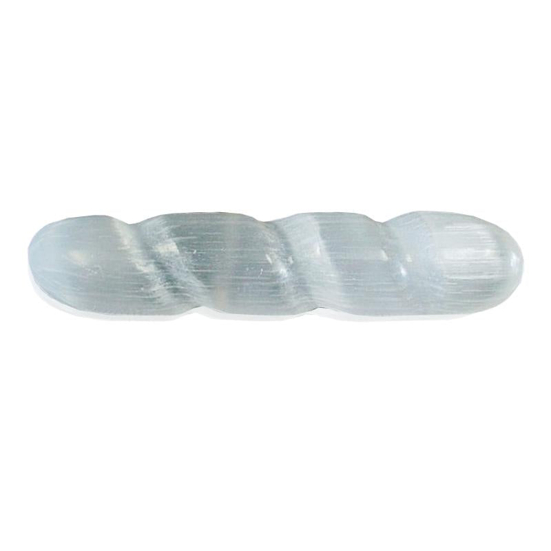 Twisted Selenite Massage Wand