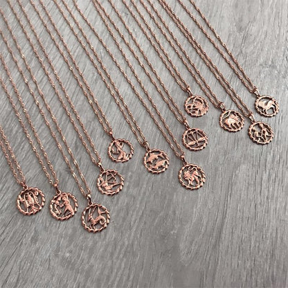 Bohemian Zodiac Sign Necklace