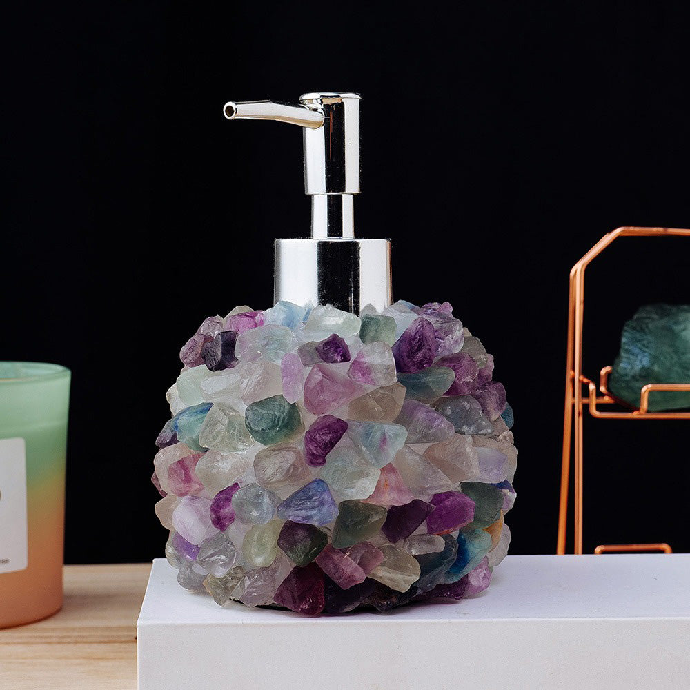 Natural Crystal Soap Dispenser