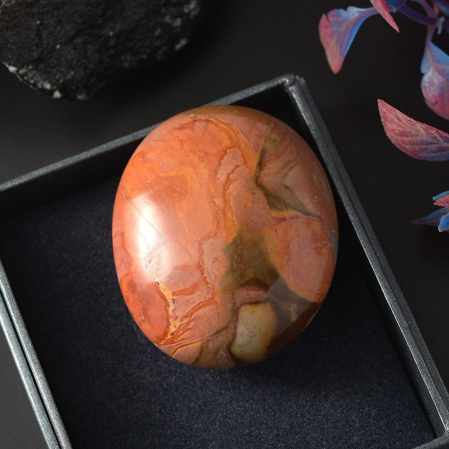 Ocean Agate Worry Stone - Your Personal Wave of Calm