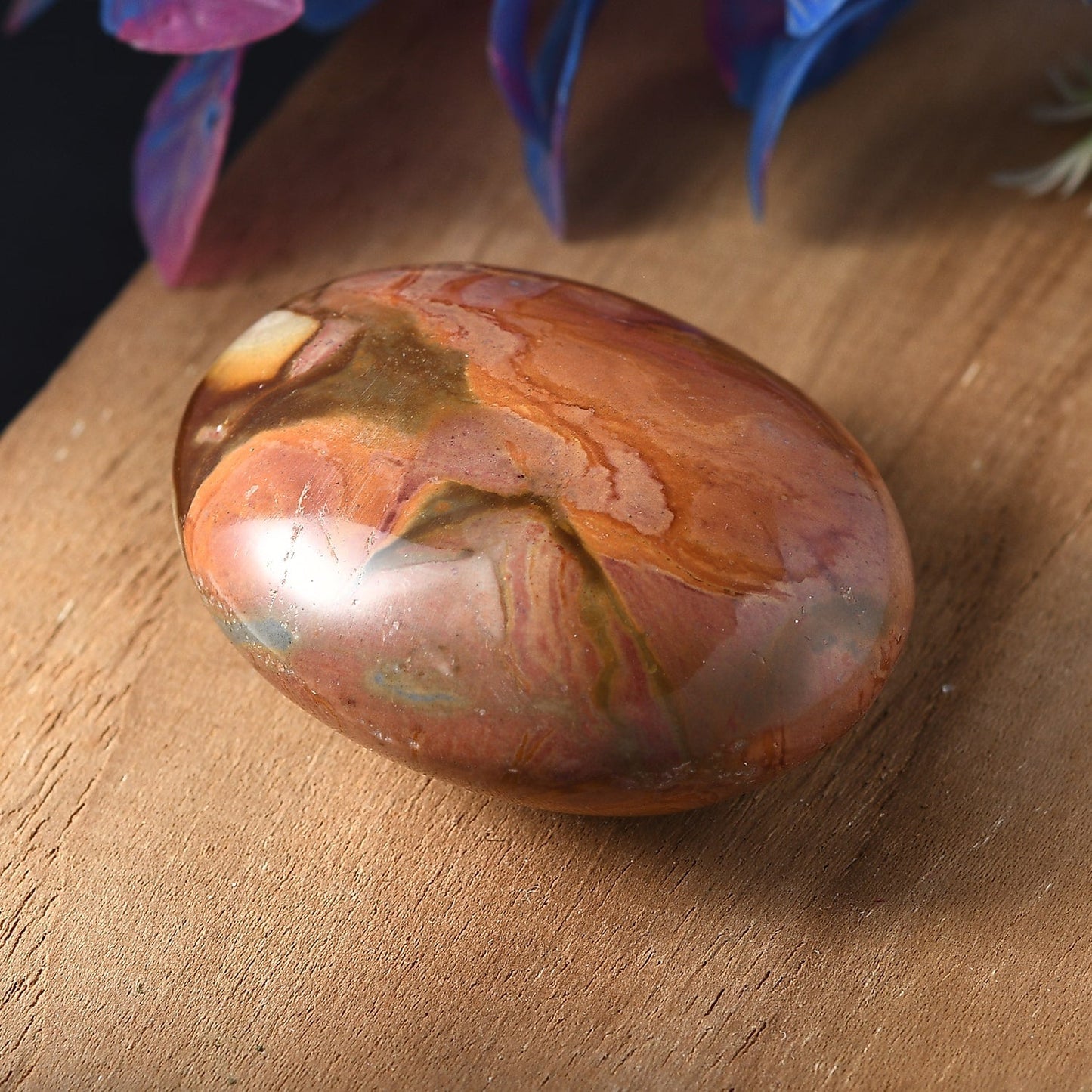 Ocean Agate Worry Stone - Your Personal Wave of Calm