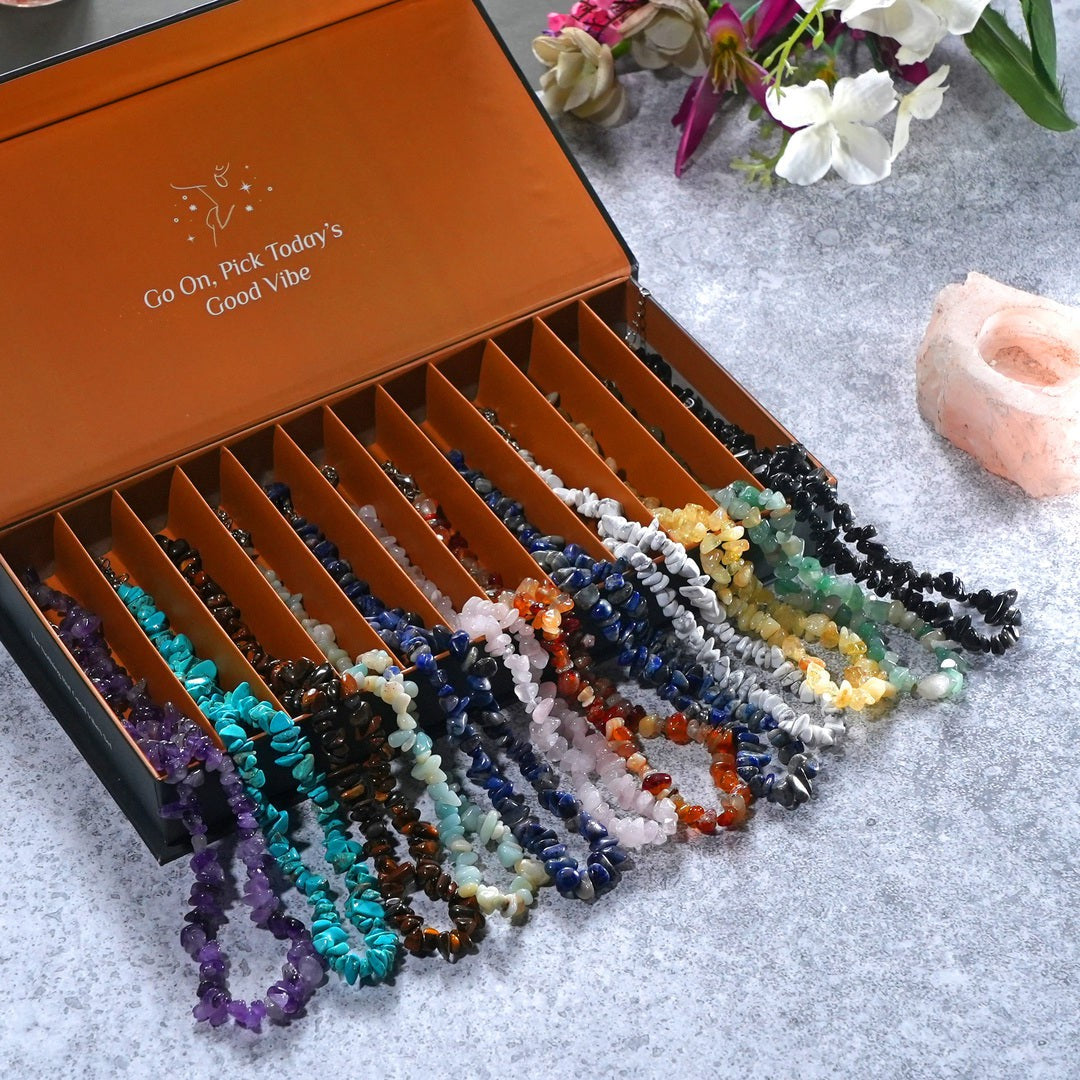 12 Necklaces and 12 Bracelets for Everyday Positivity