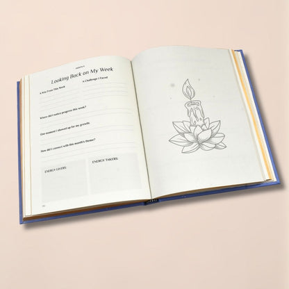 12-Month Self-Growth Planner (No Dates)