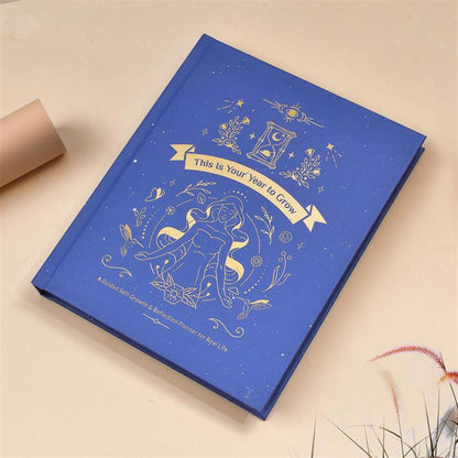 12-Month Self-Growth Planner (No Dates)