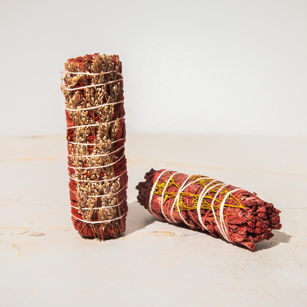 Dragon's Blood Sage With Wildflowers