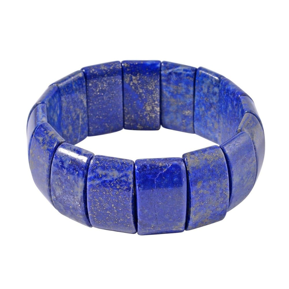 Lapis Lazuli Boho Block Bracelet