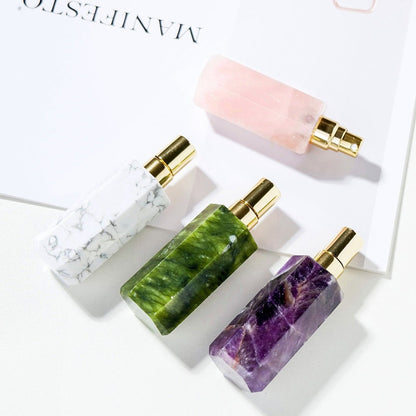 Natural Crystal Perfume Bottle