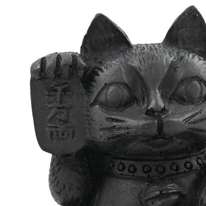 Shungite Stone Maneki Neko Figurine