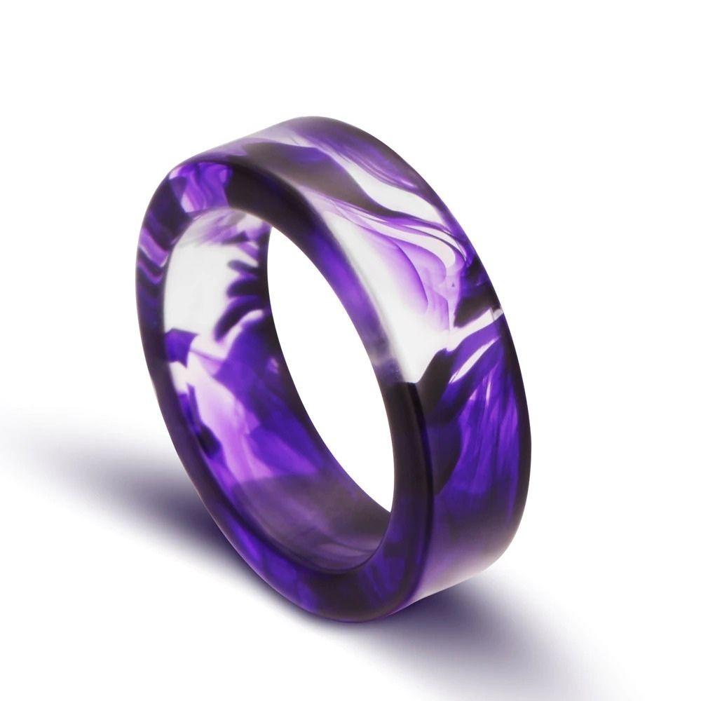 Flaming Soul Resin Ring