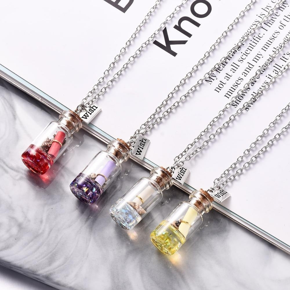 Bottle Vial Necklace Pendants