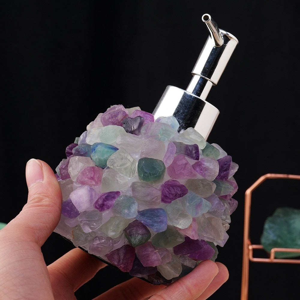 Natural Crystal Soap Dispenser