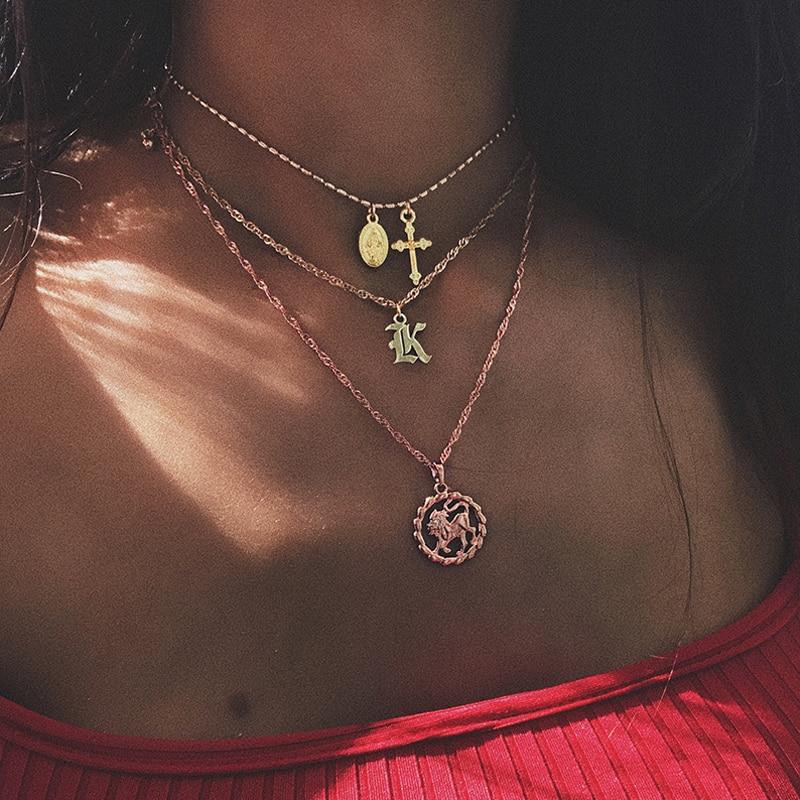 Bohemian Zodiac Sign Necklace