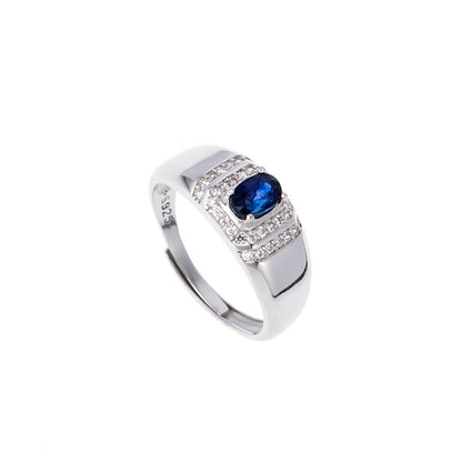 Natural Blue Sapphire Ring