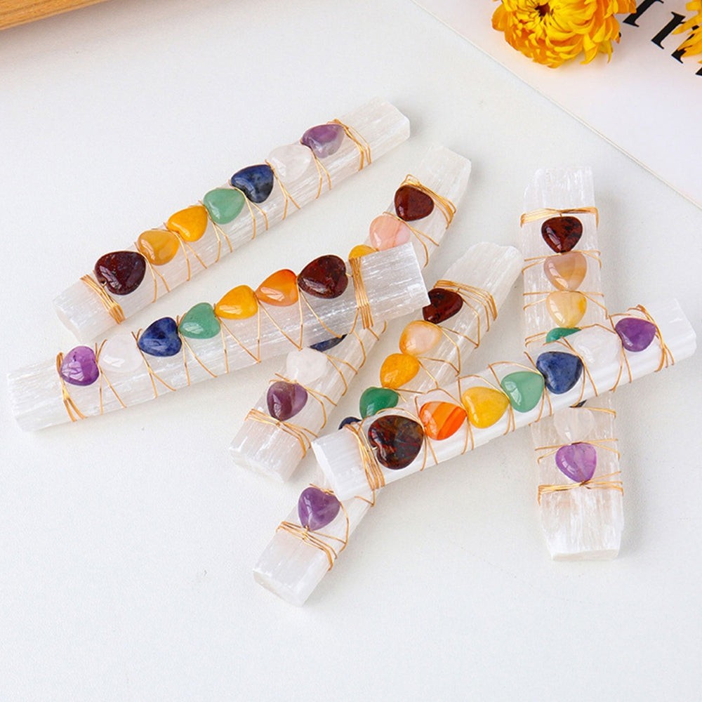 Chakra Cleansing Selenite Bars