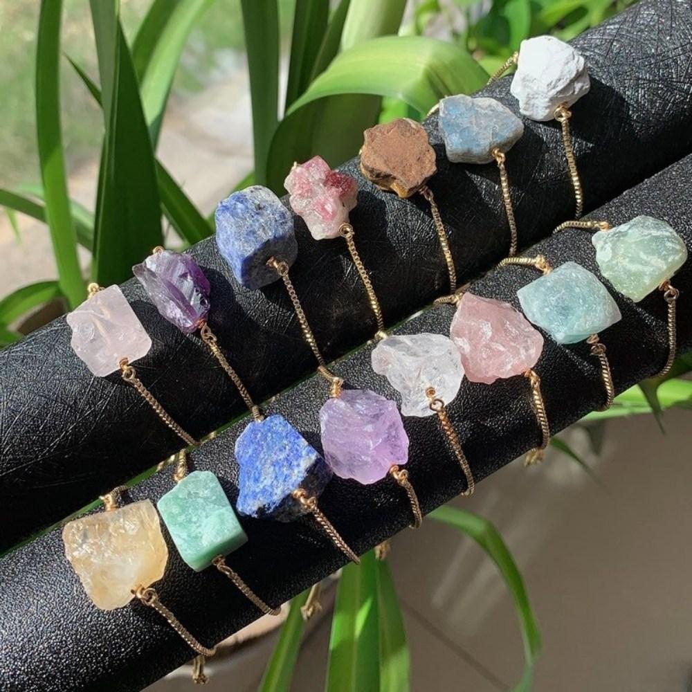 Natural Earth Crystal Bracelets