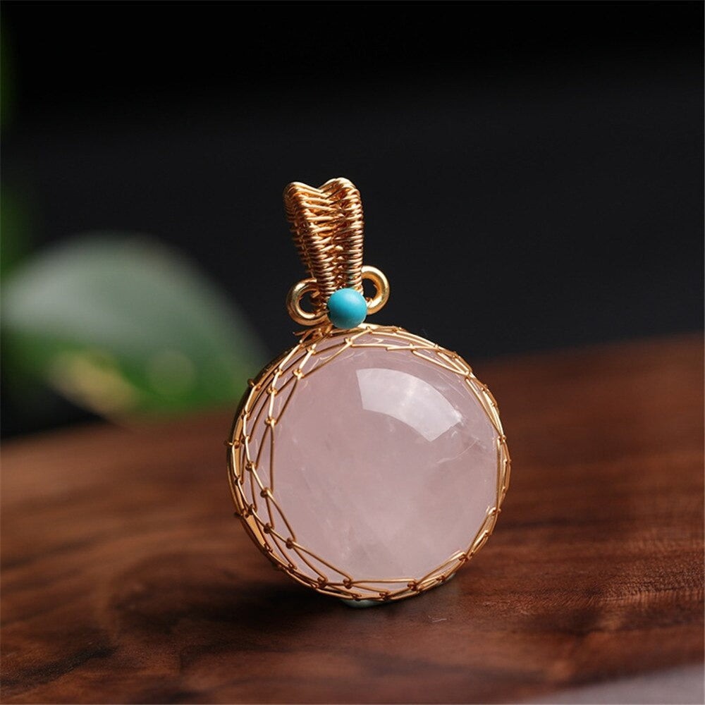 Rose Quartz Compassion Pendant