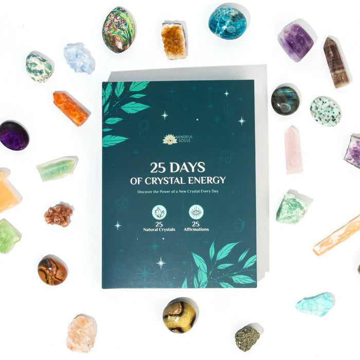 25-Day Crystal Advent Calendar + Crystal Christmas Tree FREE gift
