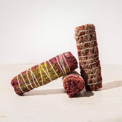 Dragon's Blood Sage With Wildflowers